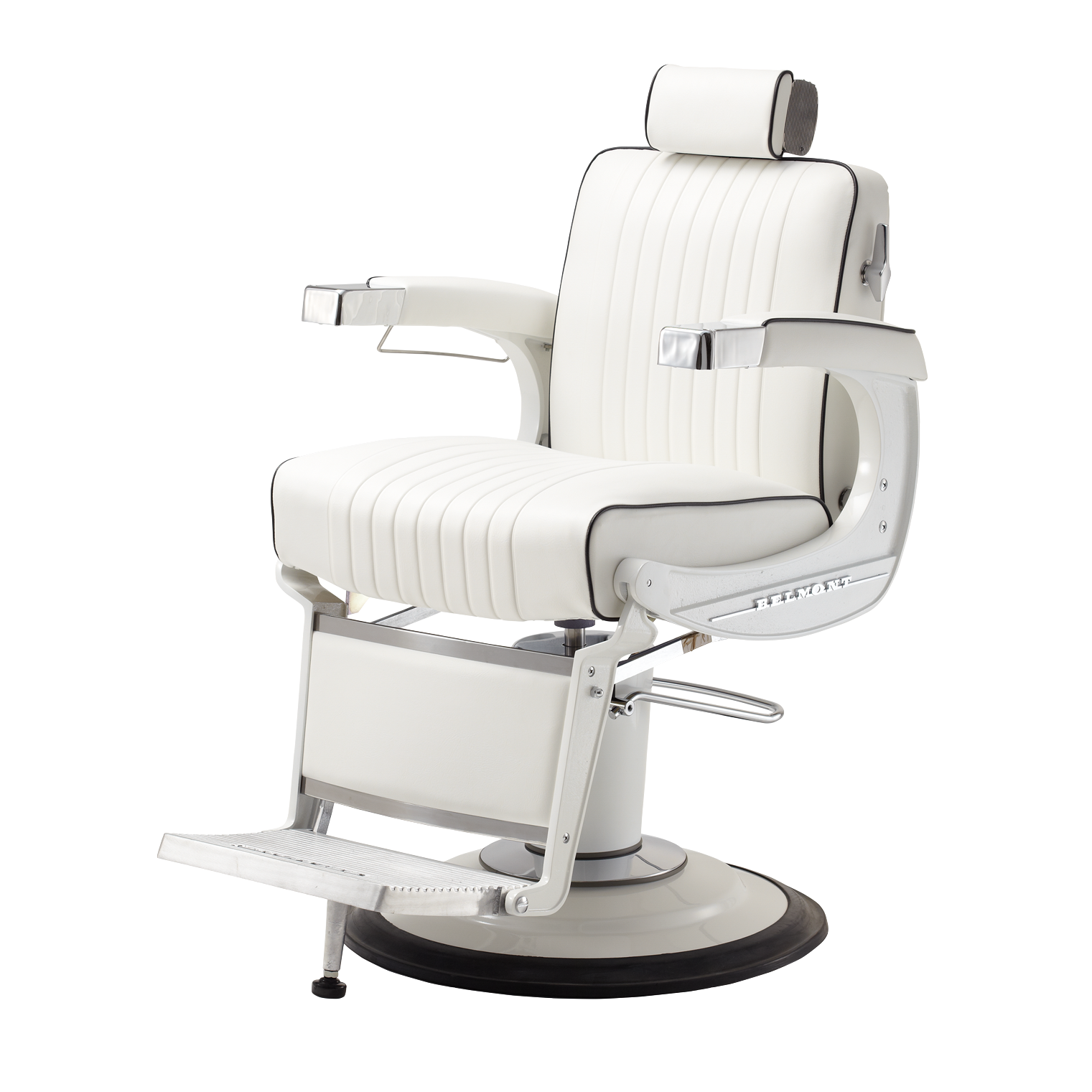 Takara Belmont ELEGANCE ELITE WHITE Barber Chair BB-225W